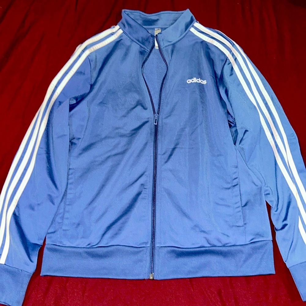 Blue Adidas Jacket
